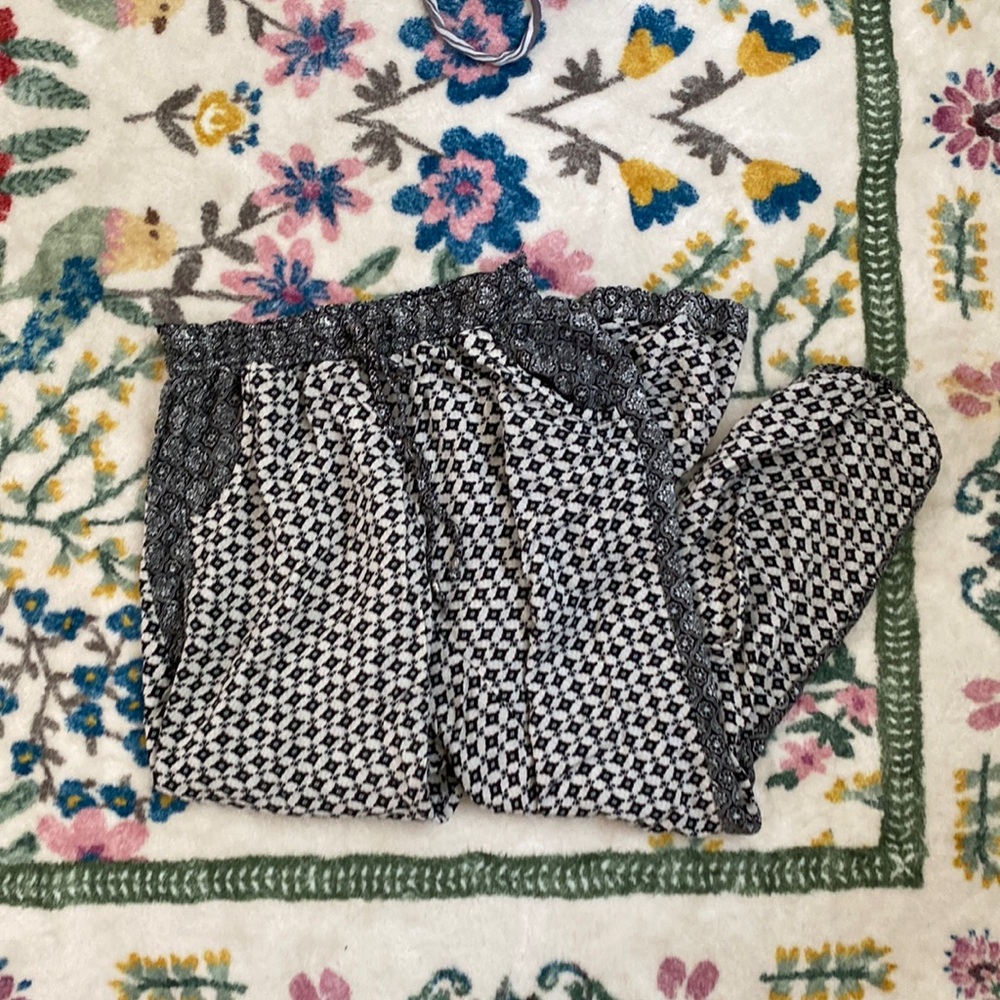 American Eagle Elastic Waist Pattern Pant